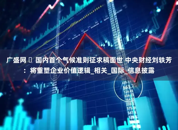广盛网 ​国内首个气候准则征求稿面世 中央财经刘轶芳：将重塑企业价值逻辑_相关_国际_信息披露